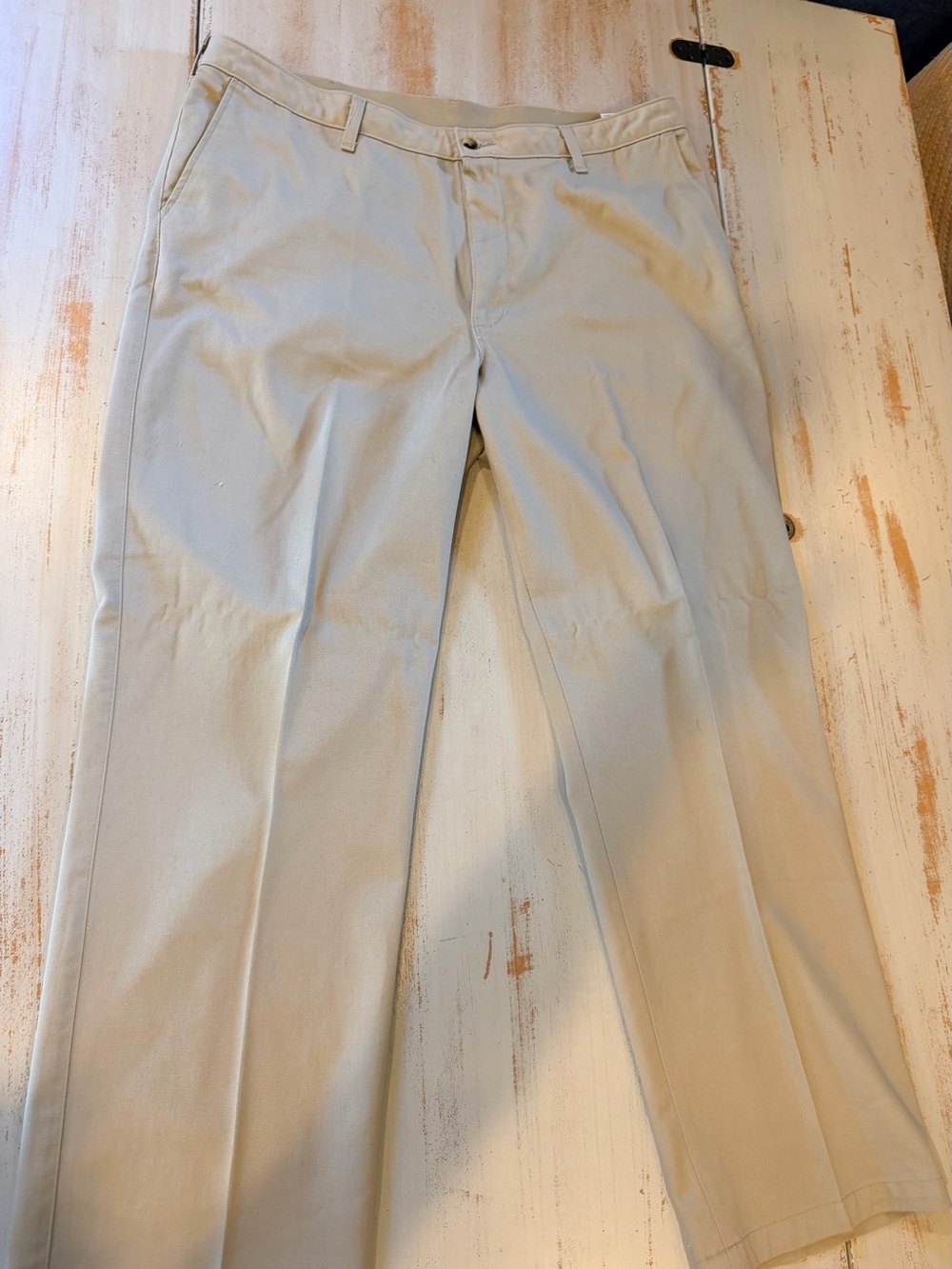 Wrangler Riata Men’s Khaki Dress Pants 40x32 Western Business Casual
